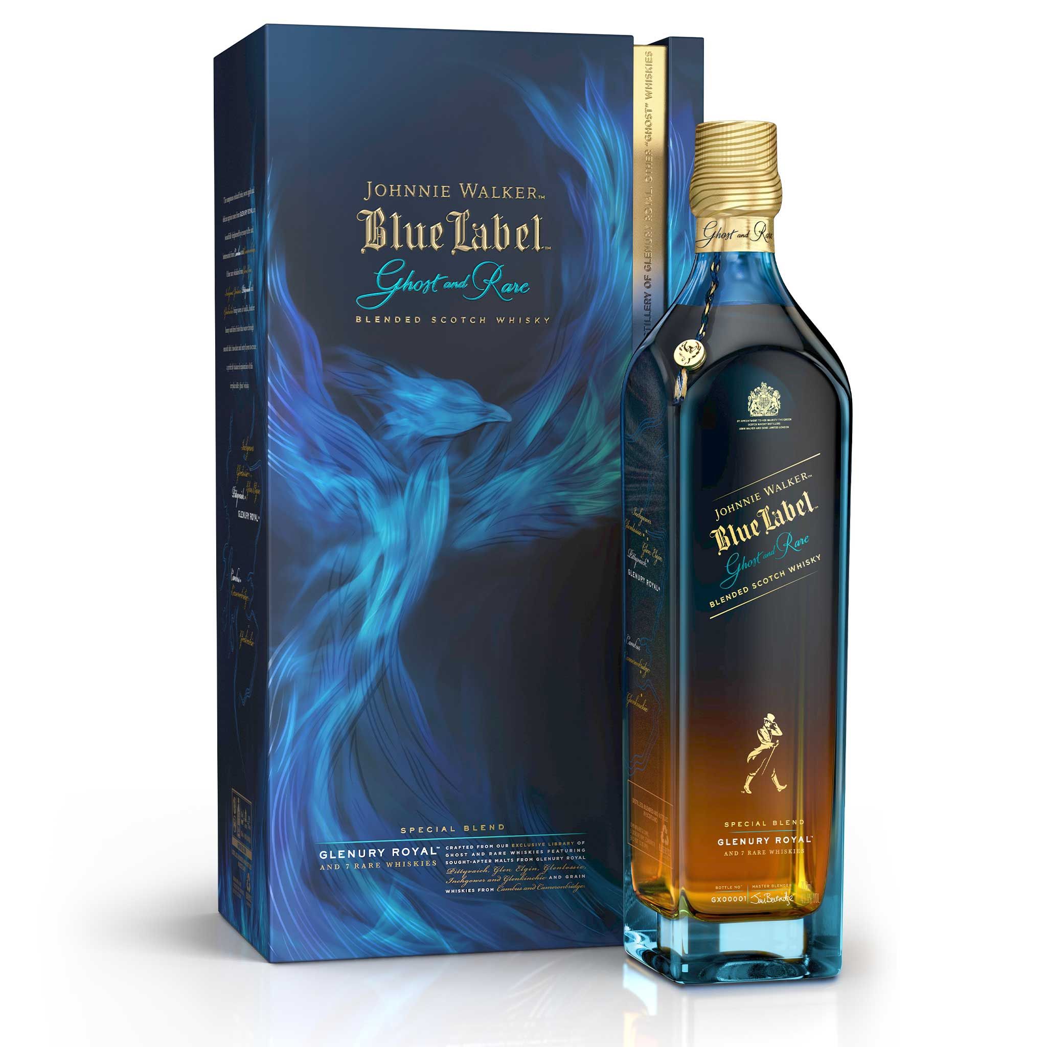 Johnnie Walker Blue Label Ghost and Rare Edicin Limitada